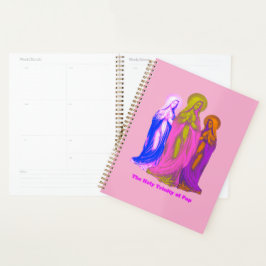 De Heilige Drie-eenheid van Pop Kleurrijke Maagden Planner