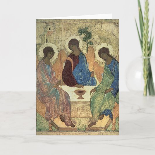 De heilige Drievuldigheid, 1420s Kaart (Voorkant)