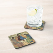 De Heilige Drievuldigheid, 1420s (tempera op het p Drankjes Onderzetter (Rechterzijde)