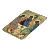 De Heilige Drievuldigheid, 1420s (tempera op het p Magneet (Linkerzijde)