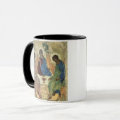 De Heilige Drievuldigheid, 1420s (tempera op het p Mok (Voorkant links)