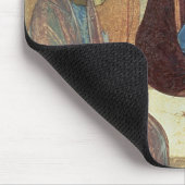 De Heilige Drievuldigheid, 1420s (tempera op het p Muismat (Hoek)