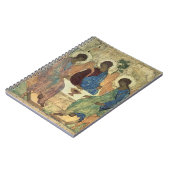 De Heilige Drievuldigheid, 1420s (tempera op het p Notitieboek (Linkerzijde)