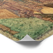 De Heilige Drievuldigheid, 1420s (tempera op het p Poster (Hoek)