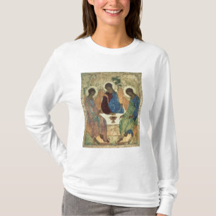 De Heilige Drievuldigheid, 1420s (tempera op het p T-shirt