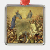De Heilige Drievuldigheid, 1553/54 (olie op canvas Metalen Ornament (Voorkant)