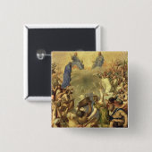 De Heilige Drievuldigheid, 1553/54 (olie op canvas Vierkante Button 5,1 Cm (Voorkant /achterkant)