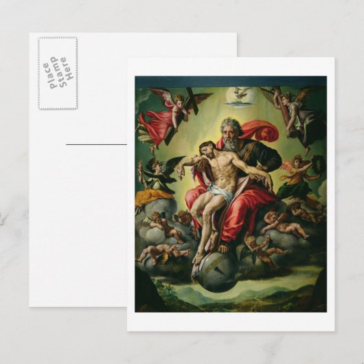 De Heilige Drievuldigheid Briefkaart (Voorkant / Achterkant)
