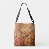 De Heilige Drievuldigheid Crossbody Tas (Achterkant)