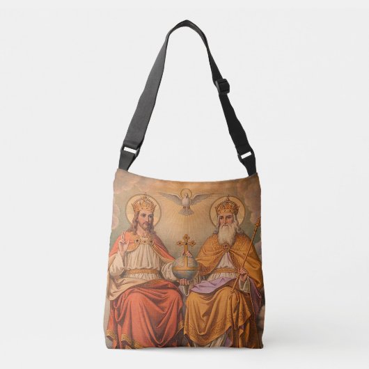 De Heilige Drievuldigheid Crossbody Tas (Voorkant)