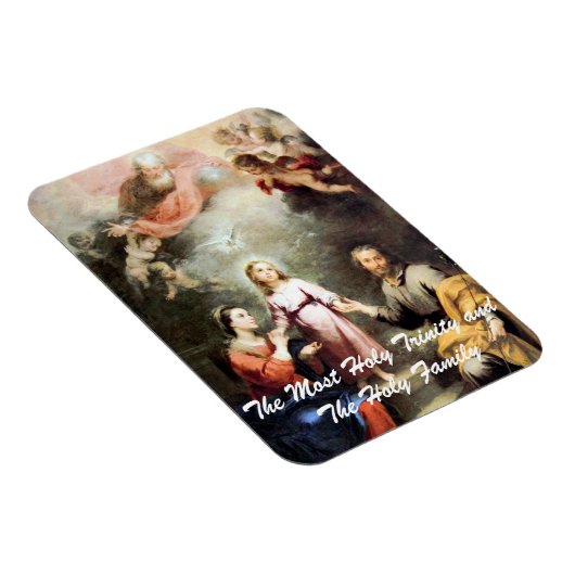 De Heilige Drievuldigheid en de Heilige Familie Magneet (Rechterzijde)