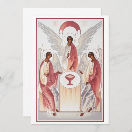 De Heilige Drievuldigheid Kaart (Voorkant / Achterkant)