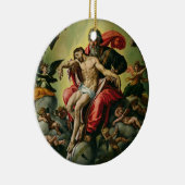 De Heilige Drievuldigheid Keramisch Ornament (Rechts)