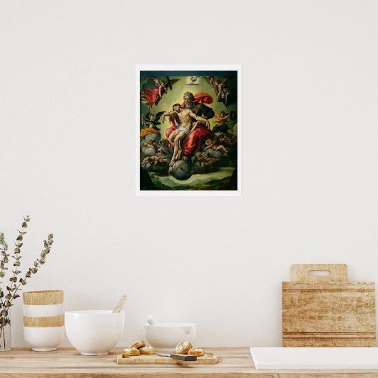 De Heilige Drievuldigheid Poster (Keuken)