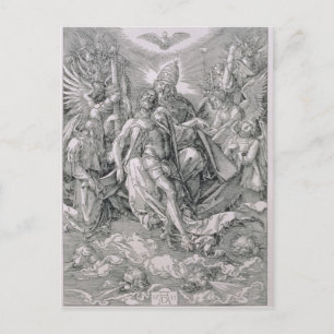 De Heilige Drievuldigheid, pub. 1511 Briefkaart