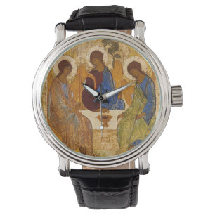 De Heilige Drievuldigheid van Andrei Rublev Horloge