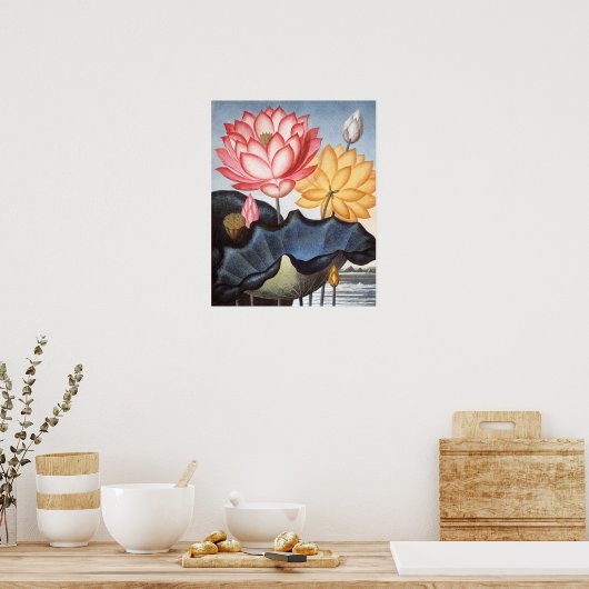 De heilige Egyptische boon Poster (Keuken)