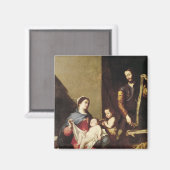 De Heilige Familie, 1639 Magneet (Voorkant / Achterkant)
