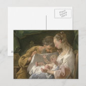 De Heilige Familie, 18e eeuw Briefkaart (Voorkant / Achterkant)