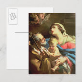 De Heilige Familie, 18e eeuw Briefkaart (Voorkant / Achterkant)