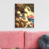 De Heilige Familie, 18e eeuw Canvas Afdruk (Insitu (Woonkamer))
