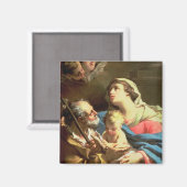 De Heilige Familie, 18e eeuw Magneet (Voorkant / Achterkant)