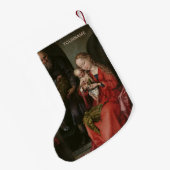 "De Heilige Familie" aangepaste kerstkous Kleine Kerstsok (Achterkant (Hangend))