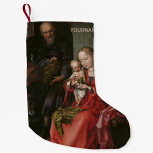 "De Heilige Familie" aangepaste kerstkous Kleine Kerstsok
