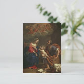 De Heilige Familie Briefkaart (Staand voorkant)