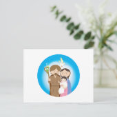 De Heilige Familie Briefkaart (Staand voorkant)