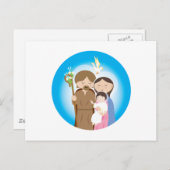 De Heilige Familie Briefkaart (Voorkant / Achterkant)