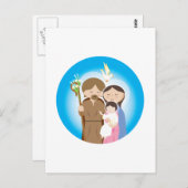 De Heilige Familie Briefkaart (Voorkant / Achterkant)