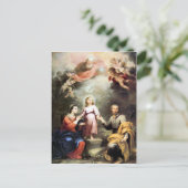 De Heilige Familie Briefkaart (Staand voorkant)