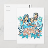 De Heilige Familie Briefkaart (Voorkant / Achterkant)