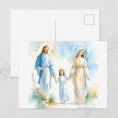 De Heilige Familie Briefkaart (Voorkant / Achterkant)