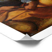 De Heilige Familie, c.1508-12 (olie op canvas) Poster (Hoek)