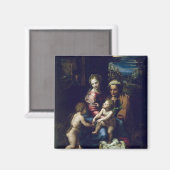 De Heilige Familie c.1518 Magneet (Voorkant / Achterkant)