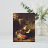 De Heilige Familie, c.1645 Briefkaart (Staand voorkant)