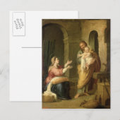 De Heilige Familie, c.1660-70 Briefkaart (Voorkant / Achterkant)