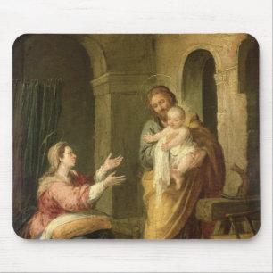 De Heilige Familie, c.1660-70 Muismat