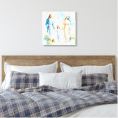 De Heilige Familie Canvas Afdruk (Insitu (Slaapkamer))
