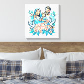 De Heilige Familie Canvas Afdruk (Insitu (Slaapkamer))