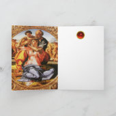 De Heilige Familie - de Doni Tondo Feestdagen Kaart (Binnen)