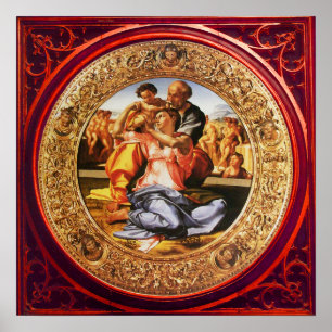 De Heilige Familie - de Doni Tondo Poster