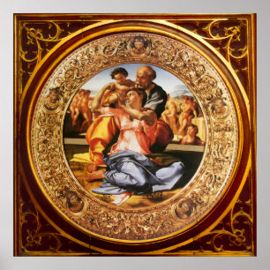 De Heilige Familie - De Doni Tondo Poster