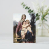 De Heilige Familie door Bouguereau Briefkaart (Staand voorkant)