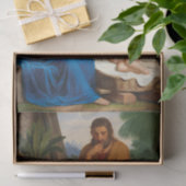 De Heilige Familie door Josef Arnold de Ouder Tissuepapier (Geschenk)