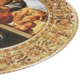 De Heilige Familie door Michelangelo Buonarroti Snijplank (Hoek)