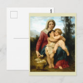 De Heilige Familie door William Bouguereau Briefkaart (Voorkant / Achterkant)