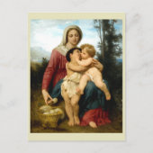 De Heilige Familie door William Bouguereau Briefkaart (Voorkant)